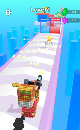 像素人跑射手游app截图