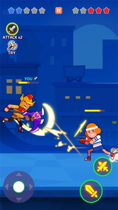 搞笑拳击大乱斗手游app截图