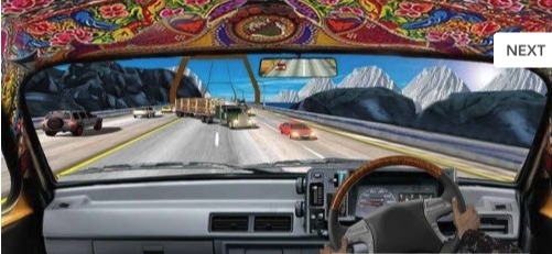 汽车驾驶赛跑手游app截图