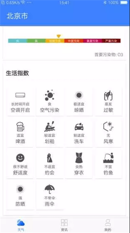 假日天气手机软件app截图