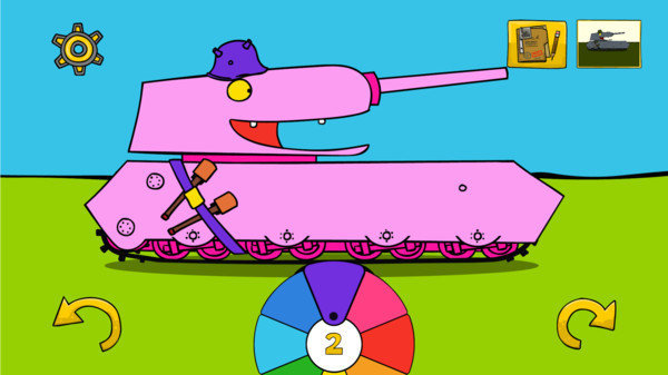 坦克世界着色手游app截图