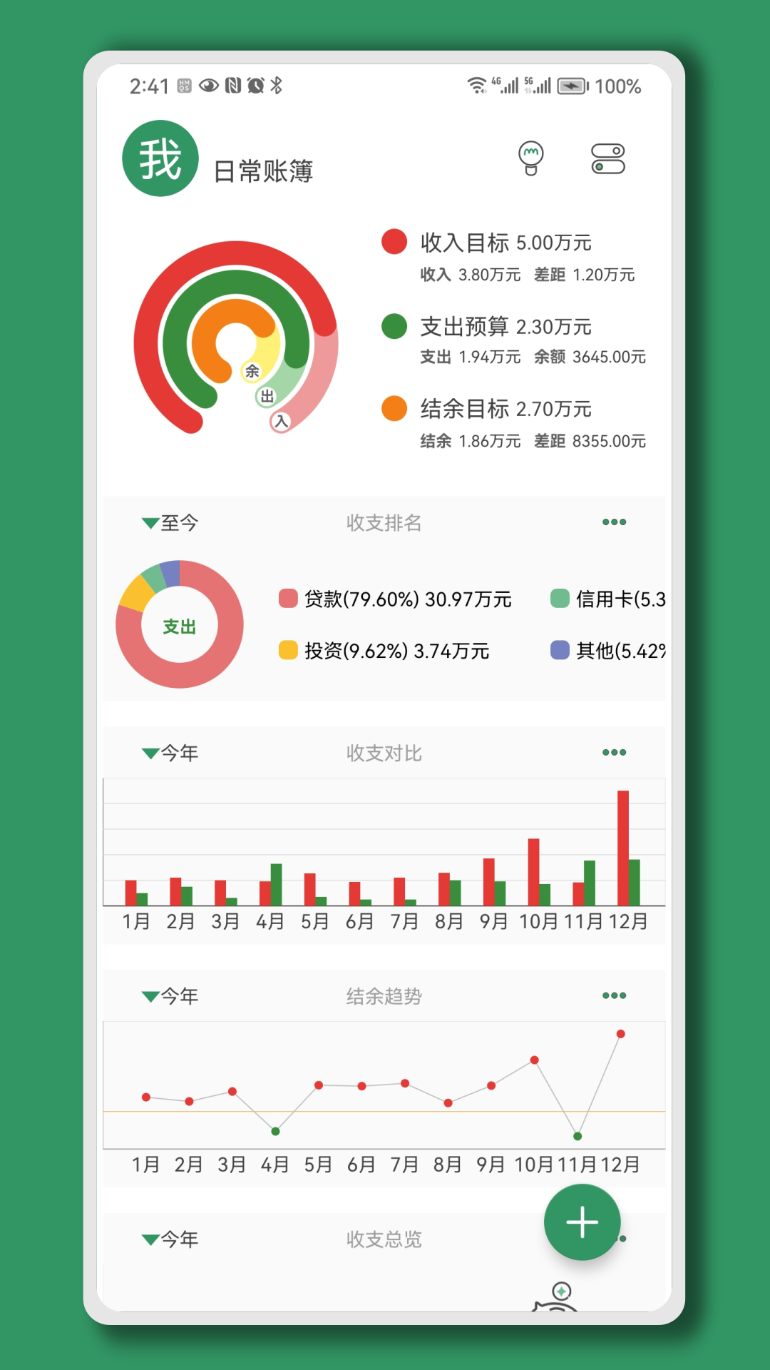 大小记账手机软件app截图