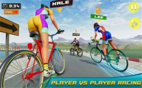 自行车竞赛手游app截图