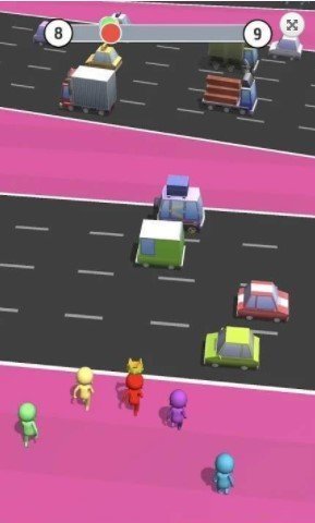 公路赛跑3D手游app截图