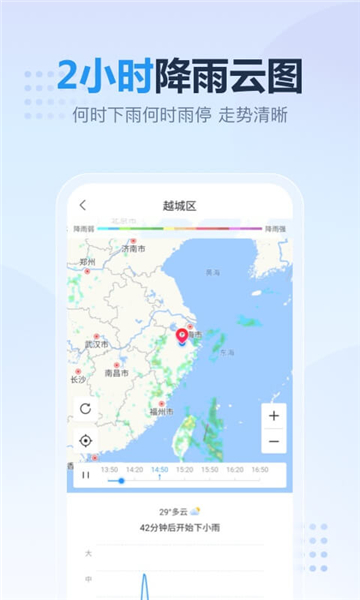 开心天气预报手机软件app截图