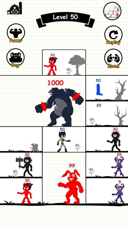 火柴人无尽战斗手游app截图