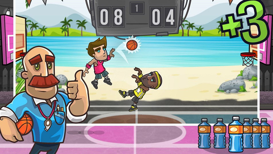 迷你篮球比赛手游app截图