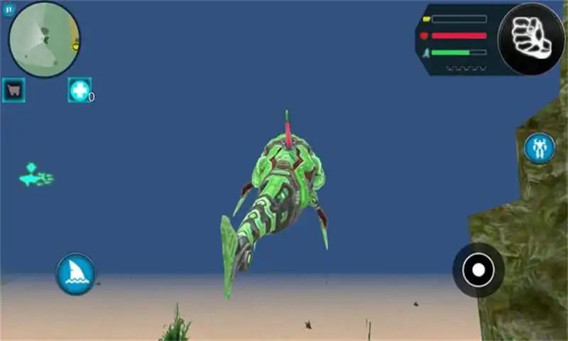 超级鲨鱼变形机器人手游app截图