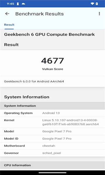 geekbench 6跑分工具下载手机软件app截图