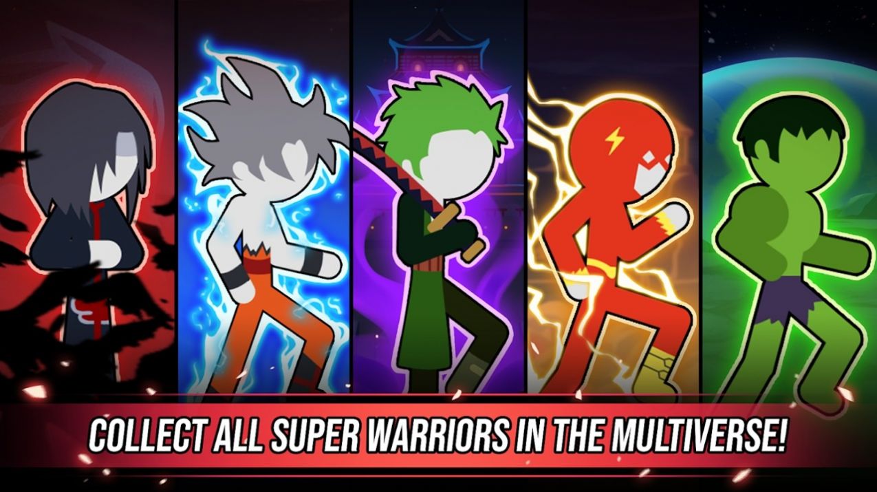 超级火柴人龙勇士（Super Stickman Dragon Warriors）手游app截图