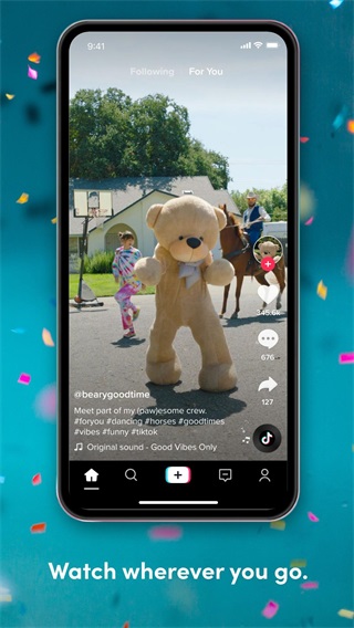 抖音tiktok海外版手机软件app截图