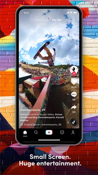 抖音tiktok海外版手机软件app截图
