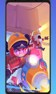 荒野乱斗明星壁纸手机软件app截图