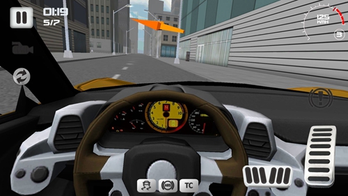 超级跑车模拟驾驶下载安装手游app截图