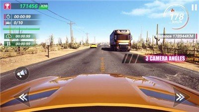 交通狂热车手手游app截图
