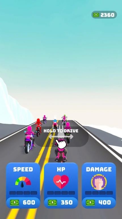摩托车竞速跑安卓版手游app截图