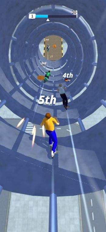 滑板疾驰(Scoot Rush)手游app截图