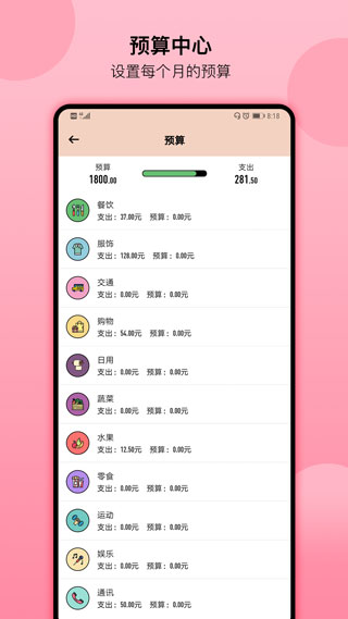 萌猪记账手机软件app截图