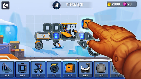 越野太空车2(Rovercraft 2)下载手游app截图