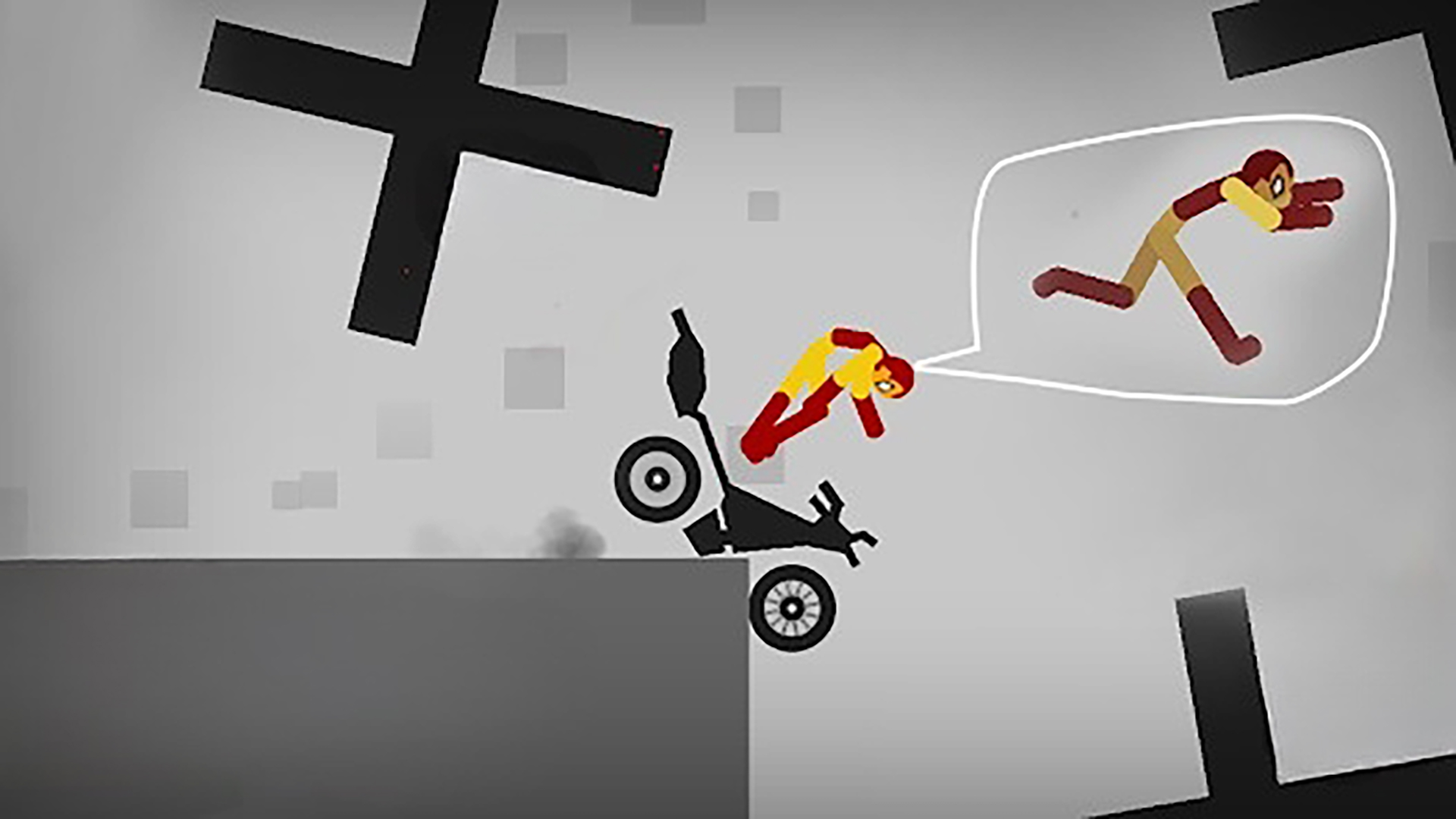 火柴人车祸模拟安卓版手游app截图