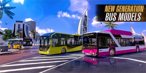 巴士模拟器2024官方版手游app截图