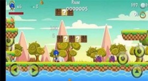 超级索尼克奔跑安卓版手游app截图