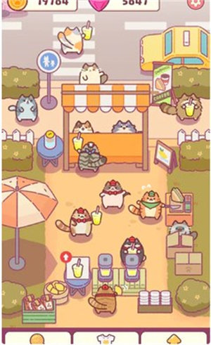 猫咪小吃店中文版手游app截图