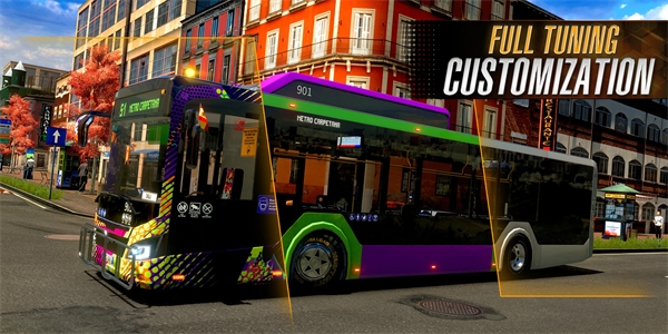 巴士模拟器2024联机版下载手游app截图