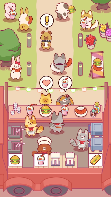 宠物小吃吧烹饪手游app截图