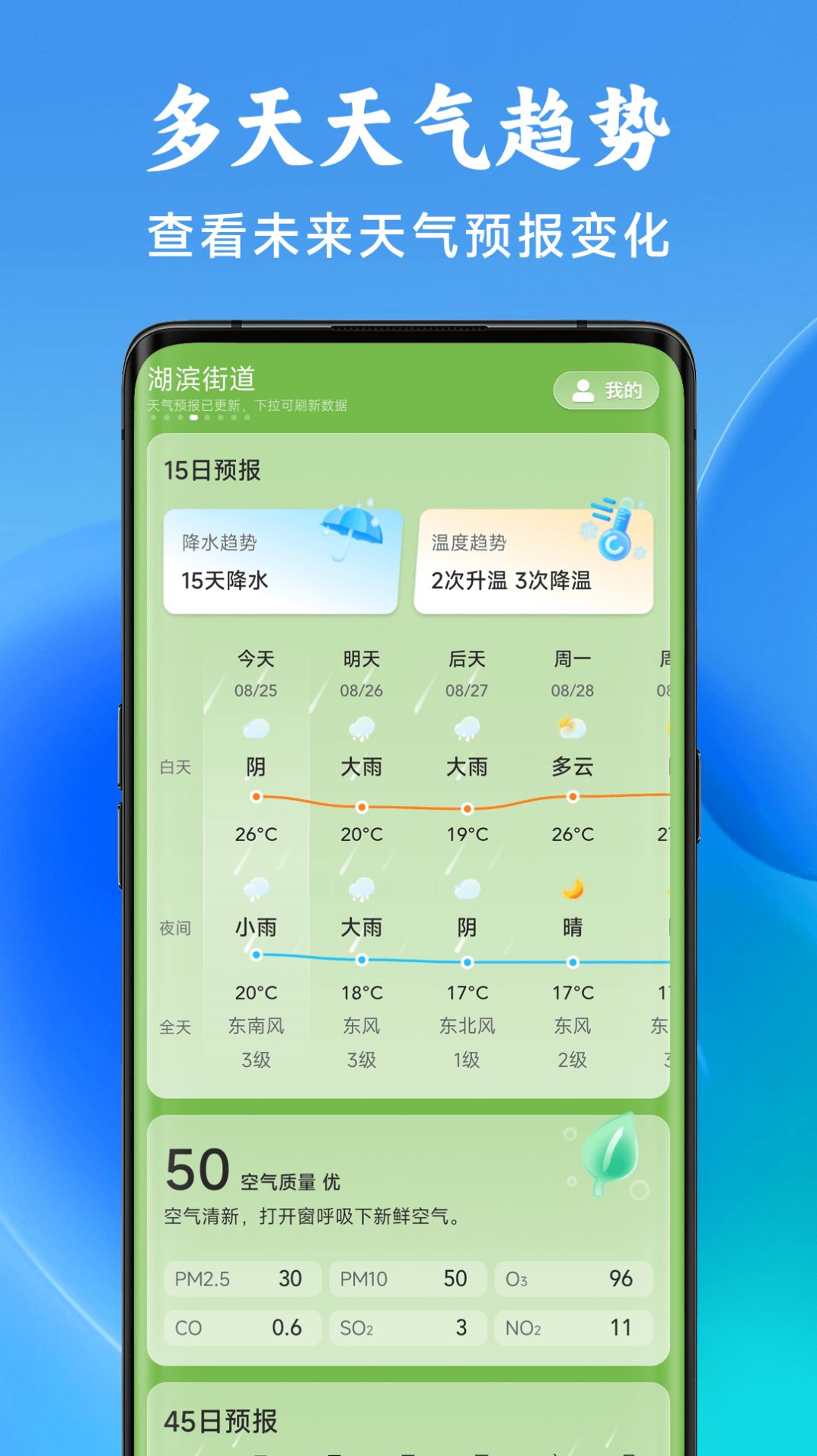 光年天气手机软件app截图