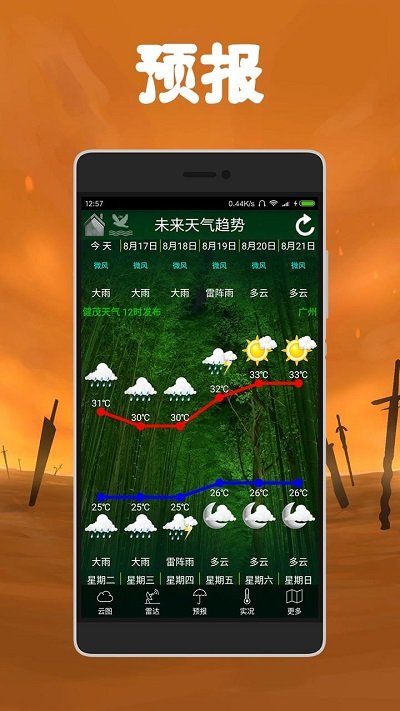 健茂天气预报app下载官网版手机软件app截图