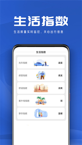 悠悠天气预报手机软件app截图