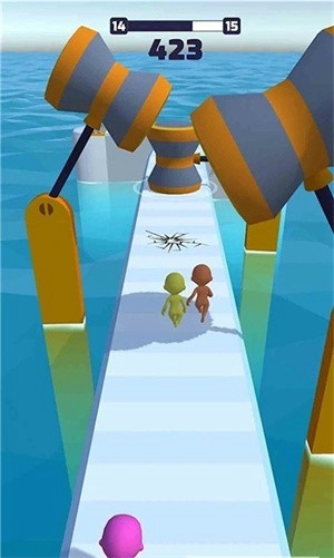 跑酷向前冲手游app截图