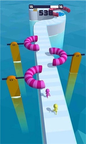 跑酷向前冲手游app截图