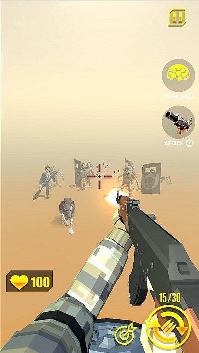 僵尸射手射击最新版下载手游app截图