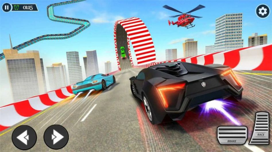 GT赛车特技赛车正版下载手游app截图