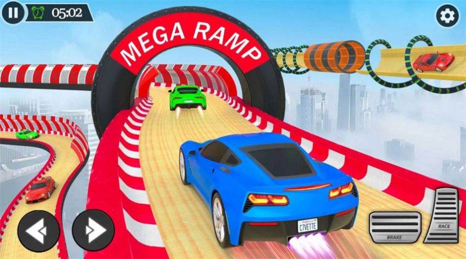 GT赛车特技赛车正版下载手游app截图