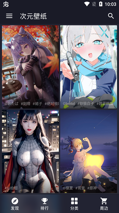 次元壁纸大全手机软件app截图
