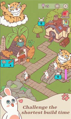 打工兔环游世界手游app截图