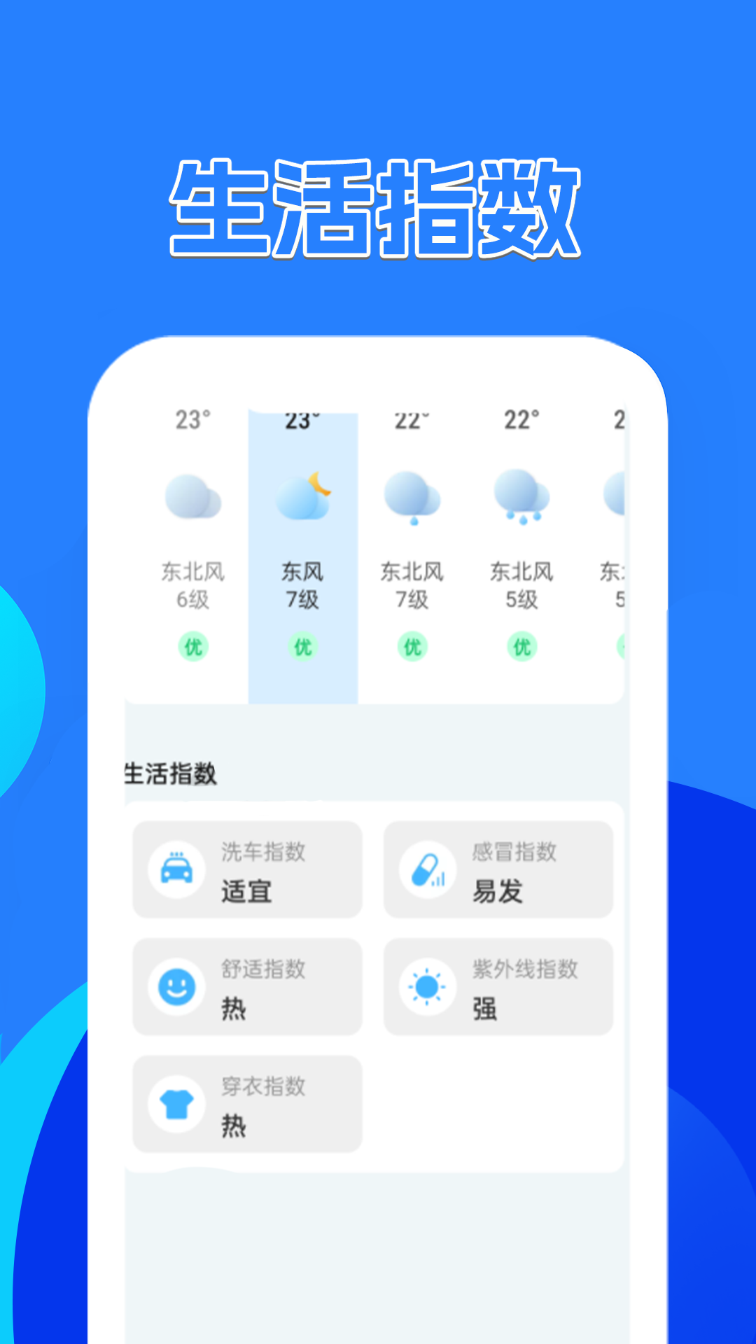 天气预报速递手机软件app截图