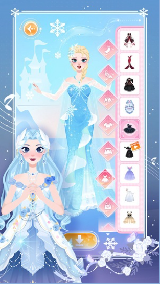 时尚公主梦幻换装手游app截图