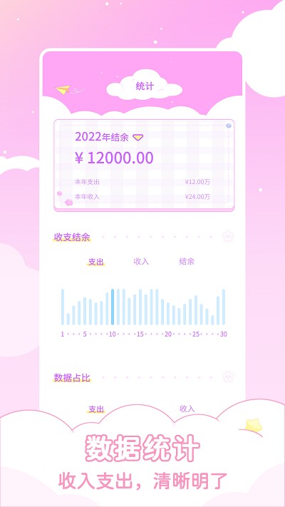 兔兔记账免费版手机软件app截图