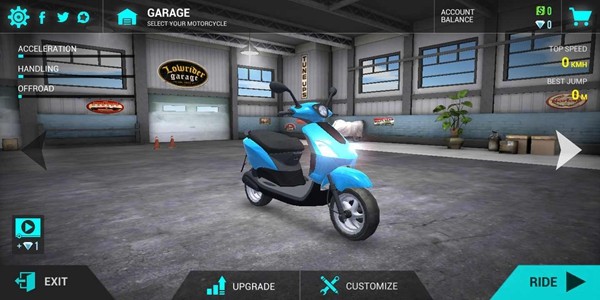 极限摩托车模拟器手机版下载手游app截图