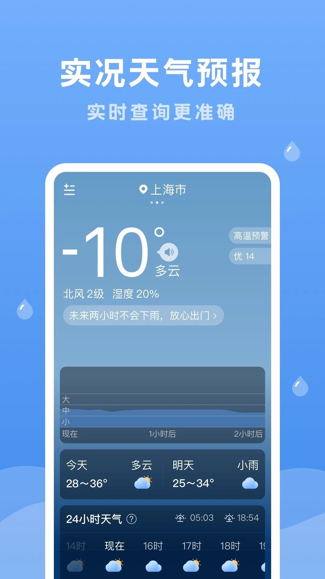 润雨天气手机软件app截图