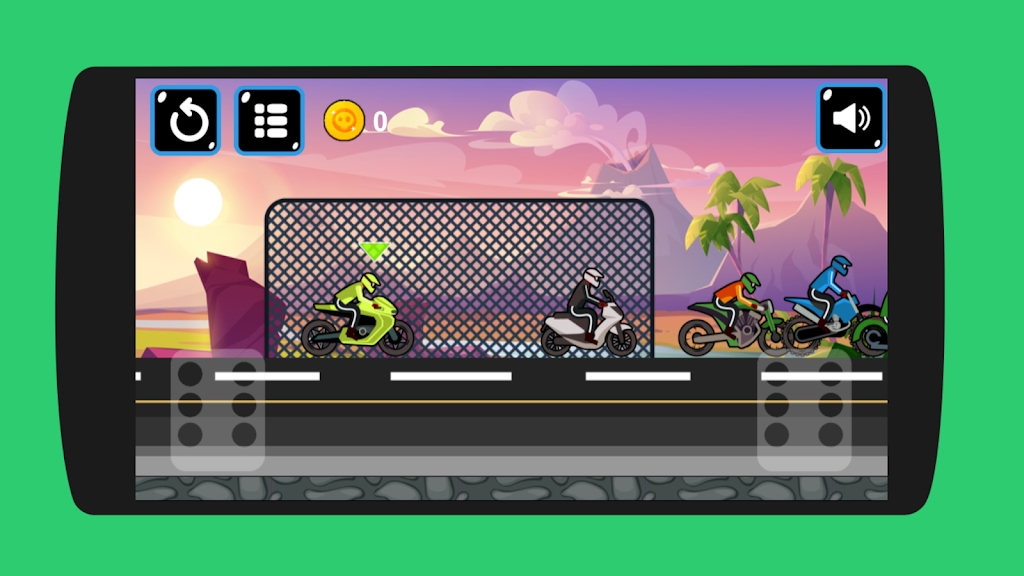 摩托赛车攀登最新版下载手游app截图