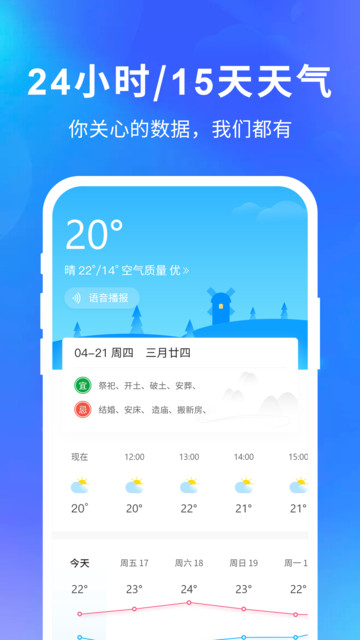 快乐天气手机软件app截图