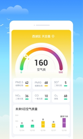 什锦天气手机软件app截图