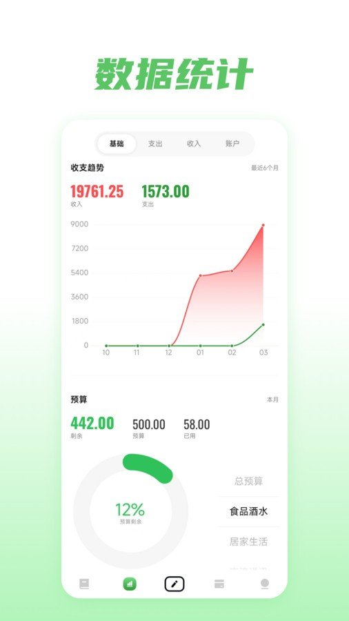 金迹记账手机软件app截图