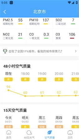 常伴天气手机软件app截图