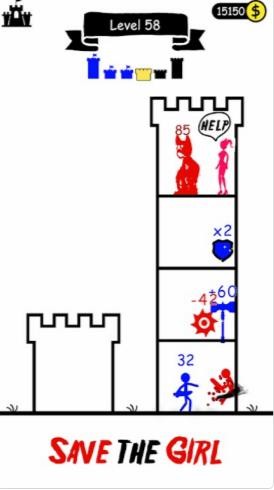 火柴人英雄塔免费版手游app截图